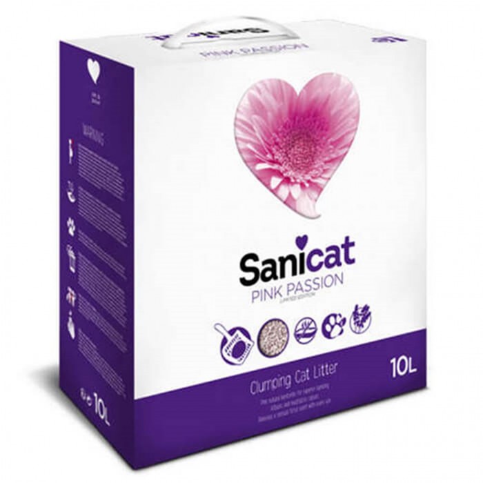 Sanicat Pink Possion Kedi Kumu 10lt